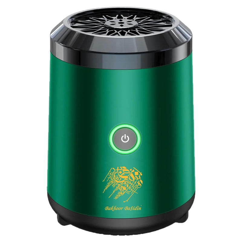 Portable incense burner with USB recharge for versatile use, electric mubkhara device